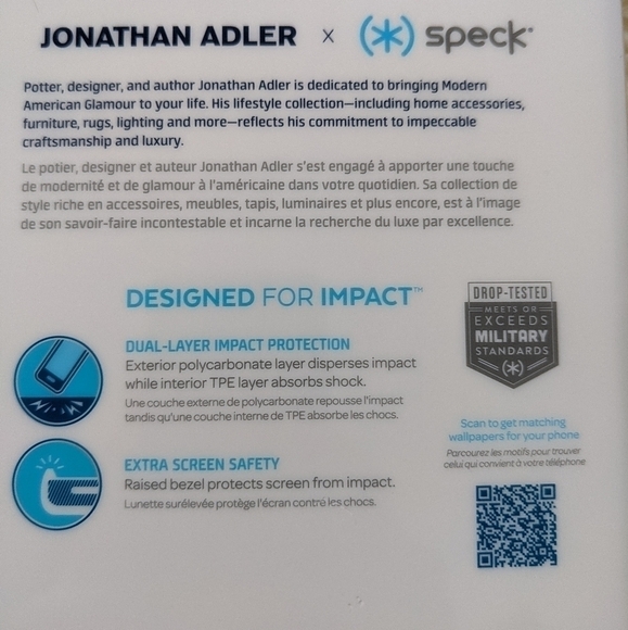 𝅺jonathan ADLER x SPECK phone iPhone Case - Picture 4 of 6